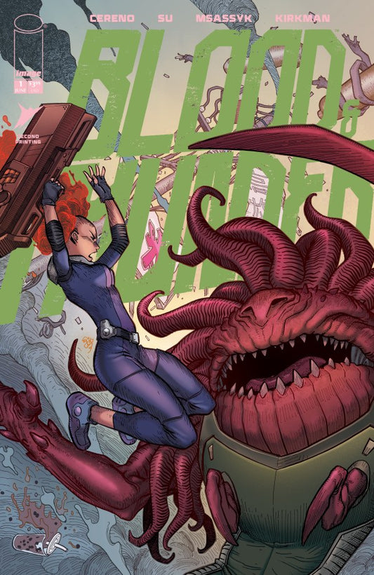 Blood & Thunder #1 (2nd Printing E.J. Su)