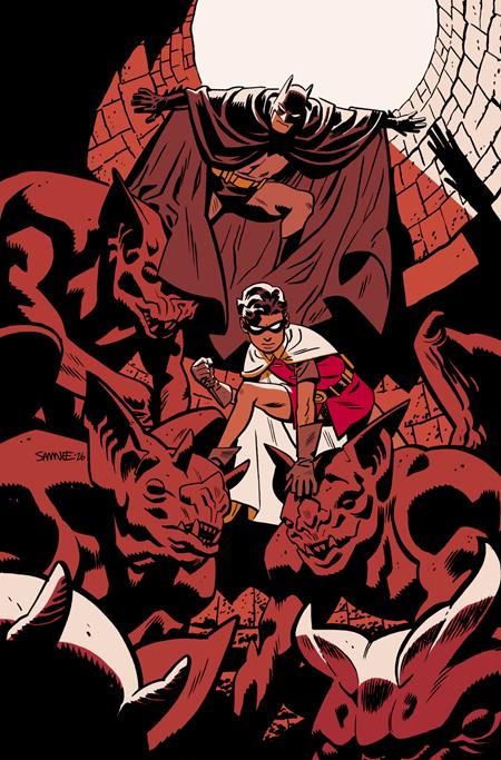 BATMAN & ROBIN YEAR ONE DYNAMIC DUOS #1 ((OF 12) Second Printing Cvr B Chris Samnee Card Stock Var) - PREORDER