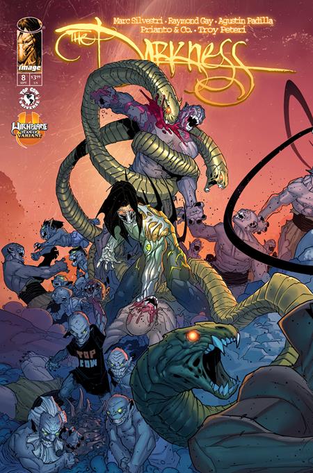DARKNESS (2025) #8 (CVR C PAT BOUTIN & STEVE FIRCHOW CONNECTING WITCHBLADE TEAM UP VAR) - PREORDER