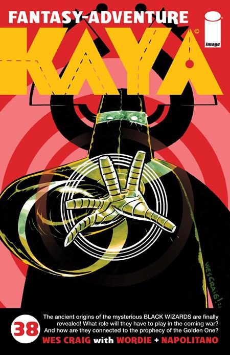 KAYA #38 (CVR A WES CRAIG) - PREORDER