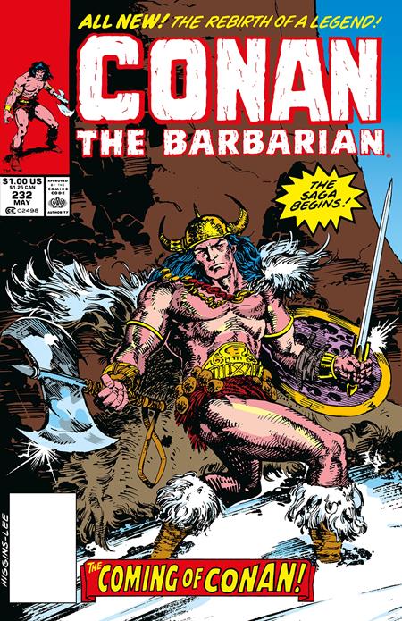 CONAN THE BARBARIAN THE ORIGINAL COMICS OMNIBUS HC VOL 09 REGULAR EDITION MICHAEL HIGGINS (MR) (MR) - PREORDER