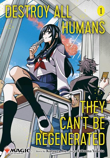 DESTROY ALL HUMANS THEY CANT BE REGENERATED A MAGIC THE GATHERING MANGA TP VOL 01 - PREORDER