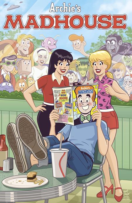 ARCHIES MADHOUSE #1 (FACSIMILE EDITION CVR B MATT TALBOT MAD MAGAZINE VAR) - PREORDER