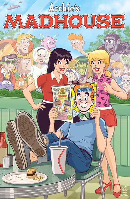 ARCHIES MADHOUSE #1 (FACSIMILE EDITION CVR E MATT TALBOT MAD MAGAZINE FOIL VAR) - PREORDER