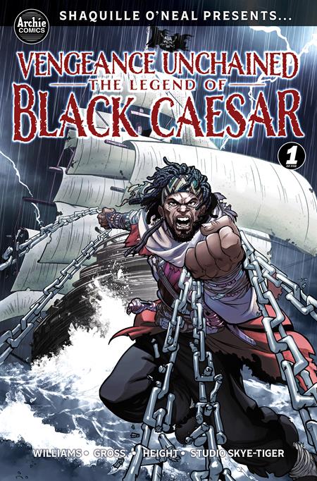 SHAQUILLE ONEAL PRESENTS VENGEANCE UNCHAINED THE LEGEND OF BLACK CAESAR #1 ((OF 5) CVR A RAY ANTHONY HEIGHT) - PREORDER