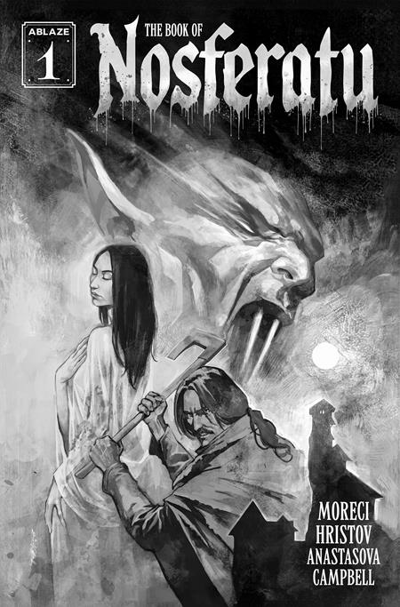 BOOK OF NOSFERATU #1 (OF 4) CVR B TODOR HRISTOV B&W VAR (MR) - PREORDER