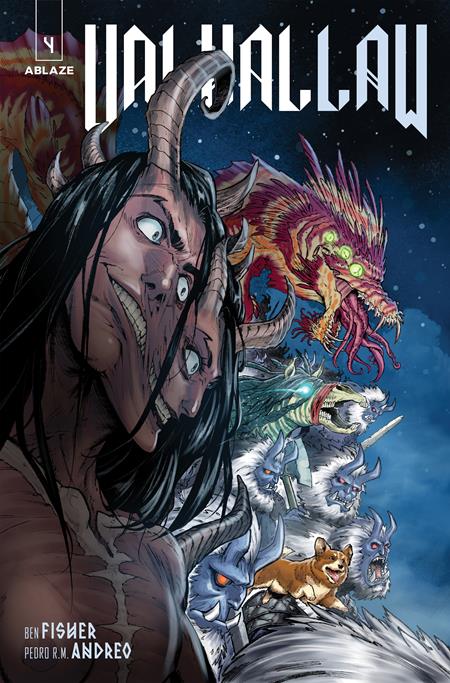 VALHALLAW #4 (OF 5) CVR A PEDRO R M ANDREO (MR) - PREORDER