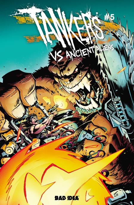 TANKERS VS ANCIENT ALIENS #5 ((OF 5) CVR A TYRELL CANNON) - PREORDER