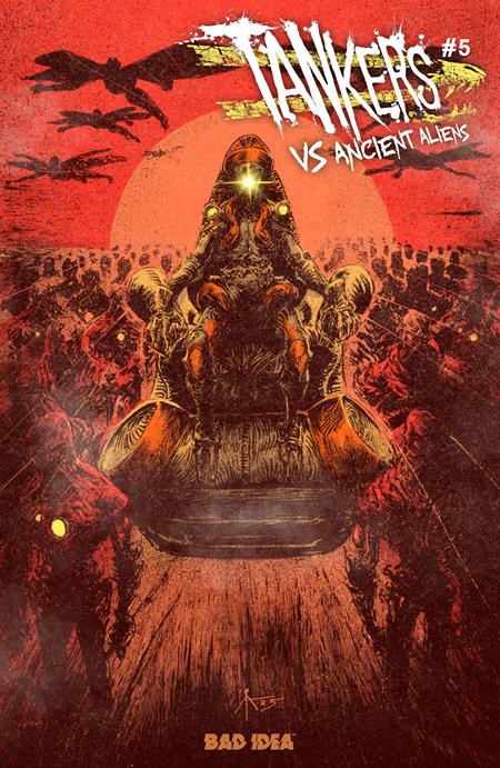 TANKERS VS ANCIENT ALIENS #5 ((OF 5) CVR B CALEB ADY VAR) - PREORDER