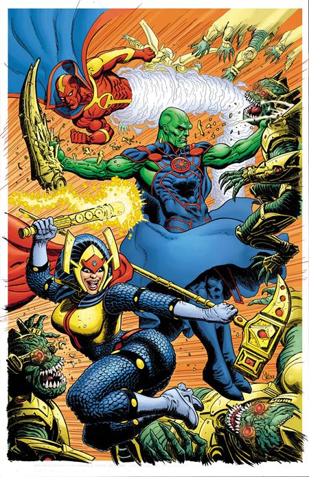 JUSTICE LEAGUE UNLIMITED #24 (CVR E STEVE SKROCE CARD STOCK VAR) - PREORDER