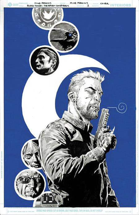 BLACK TOWER THE RAVEN CONSPIRACY #3 (OF 6) CVR A MIKE PERKINS (MR) - PREORDER