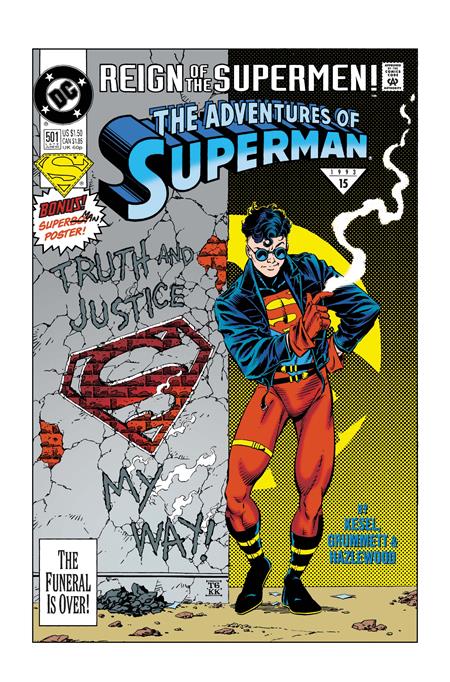 ADVENTURES OF SUPERMAN #501 (FACSIMILE EDITION CVR A TOM GRUMMETT) - PREORDER