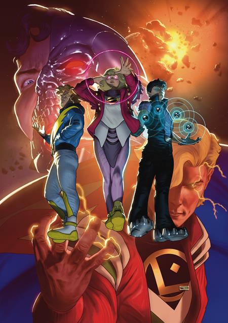 LEGION OF SUPER-HEROES #1 (Second Printing Cvr B Taurin Clarke Cardstock Var) - PREORDER