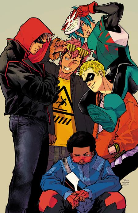 TEEN TITANS #1 (Second Printing Cvr B Rickie Yagawa & Tamra Bonvillain Cardstock Var) - PREORDER