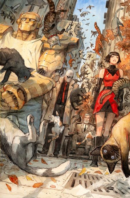 DOOM PATROL #1 (Second Printing Cvr B Niko Henrichon Cardstock Var) - PREORDER