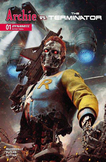 ARCHIE VS THE TERMINATOR #1 (CVR B BJORN BARENDS VAR) - PREORDER