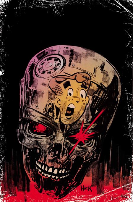ARCHIE VS THE TERMINATOR #1 (CVR I ROBERT HACK LTD VIRGIN VAR) - PREORDER