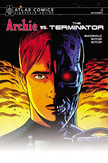 ARCHIE VS THE TERMINATOR #1 (CVR K FRANCESCO FRANCAVILLA ATLAS EDITION SIGNED BY FRANCESCO FRANCAVILLA VAR) - PREORDER