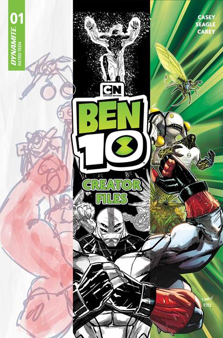 BEN 10 #1 (CREATOR FILES (ONE SHOT) CVR A ROBERT CAREY) - PREORDER