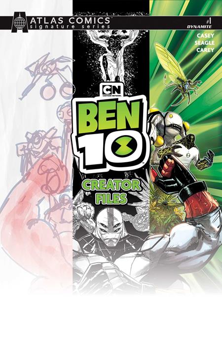 BEN 10 #1 (CREATOR FILES (ONE SHOT) CVR C ROBERT CAREY ATLAS EDITION SIGNED BY JOE CASEY VAR) - PREORDER