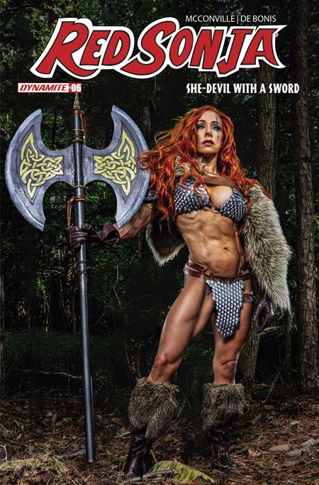RED SONJA SHE DEVIL WITH A SWORD #6 (CVR E COSPLAY VICTORIA RECCHIONE VAR) - PREORDER