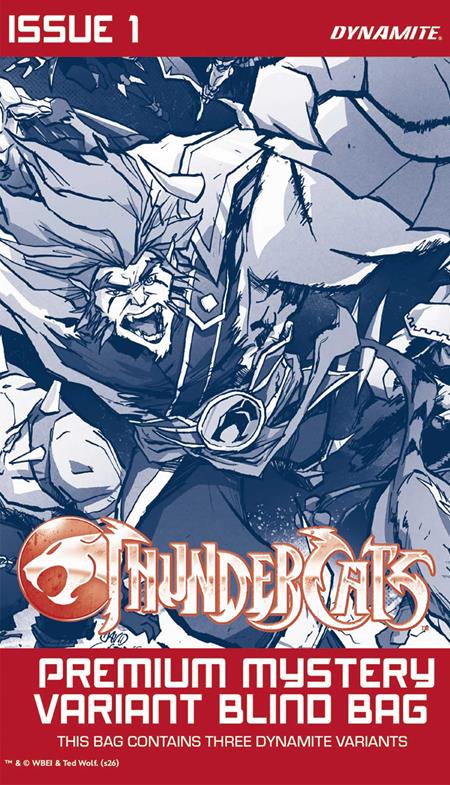 THUNDERCATS (2026) #1 (CVR I PREMIUM MYSTERY BLIND BAG VAR) - PREORDER
