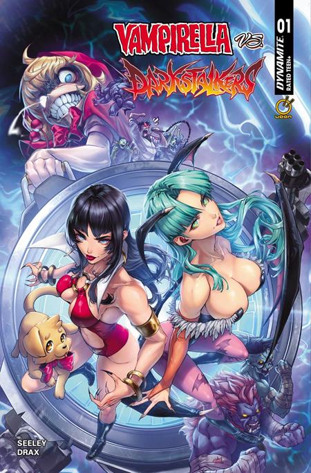 VAMPIRELLA VS DARKSTALKERS SPECIAL #1 ((ONE SHOT) CVR A DRAX) - PREORDER