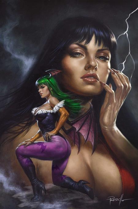 VAMPIRELLA VS DARKSTALKERS SPECIAL #1 ((ONE SHOT) CVR H LUCIO PARRILLO LTD VIRGIN VAR) - PREORDER