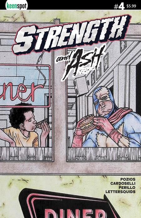 STRENGTH & ASH #4 (CVR C ALEX SANCHEZ FRANCESCA PERILLO DINER VAR) - PREORDER