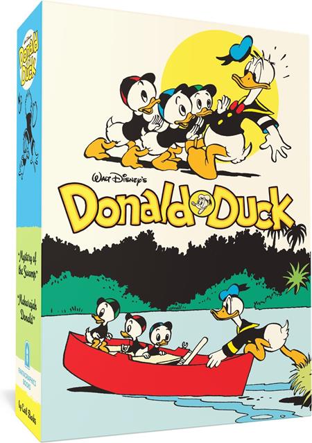 WALT DISNEYS DONALD DUCK GIFT BOX SET MYSTERY OF THE SWAMP & MAHARAJAH DONALD VOLS 03 & 04 HC - PREORDER