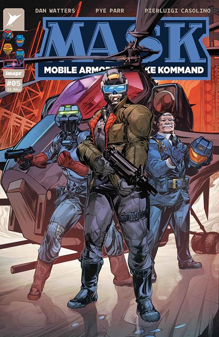 MASK #5 (CVR C HOWARD PORTER & ROMULO FAJARDO JR VAR) - PREORDER