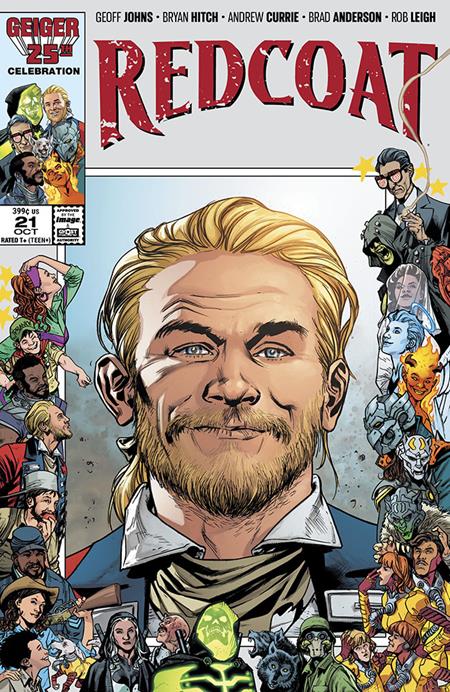 REDCOAT #21 (CVR B BRYAN HITCH & BRAD ANDERSON GEIGER #25 ANNIVERSARY VAR) - PREORDER