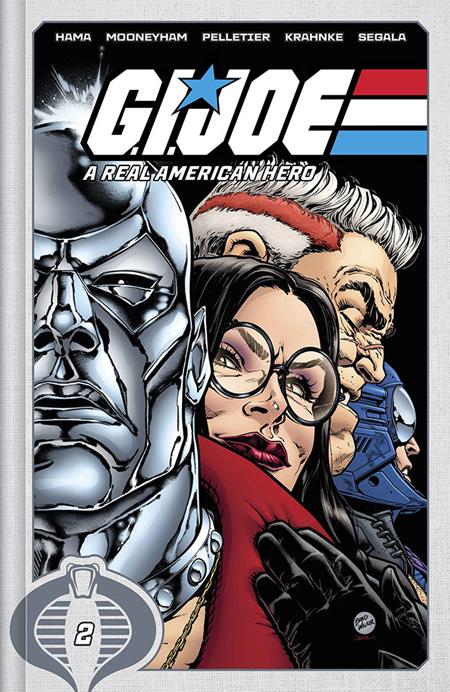 GI JOE A REAL AMERICAN HERO DLX ED HC BOOK 02 DIRECT MARKET EXCLUSIVE BRAD WALKER & LAURA MARTIN COBRA CVR - PREORDER