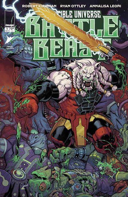 INVINCIBLE UNIVERSE BATTLE BEAST #1 (10TH PTG CVR E NICK BRADSHAW & JIM CHARALMPIDIS VAR) - PREORDER