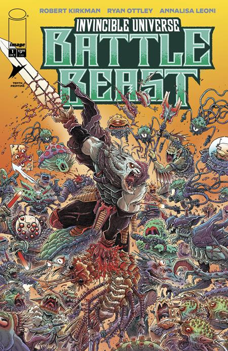 INVINCIBLE UNIVERSE BATTLE BEAST #1 (10TH PTG CVR G JAMES STOKOE VAR) - PREORDER