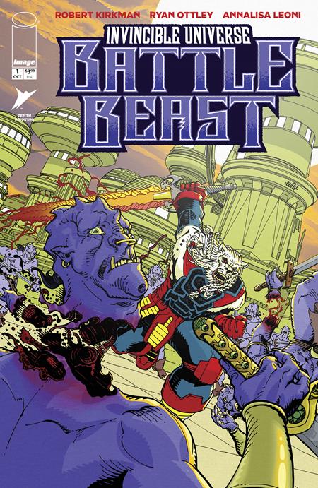 INVINCIBLE UNIVERSE BATTLE BEAST #1 (10TH PTG CVR H CULLY HAMNER VAR) - PREORDER