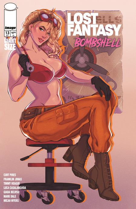 LOST FANTASY #13 (CVR H KATT BLANCHETTE BOMBSHELL VAR) - PREORDER
