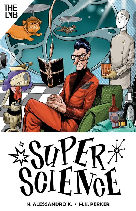 SUPER SCIENCE TP VOL 01 (THE LAB PORTABLE EDITION) (THE LAB PORTABLE EDITION) - PREORDER