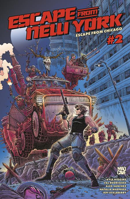 ESCAPE FROM NEW YORK ESCAPE FROM CHICAGO #2 (CVR B JAMES STOKOE VAR) - PREORDER