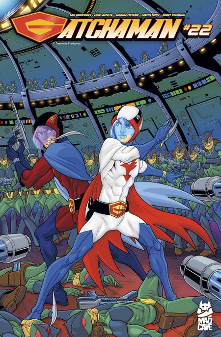 GATCHAMAN #22 (CVR A CHRIS BATISTA SABRINA CINTRON) - PREORDER