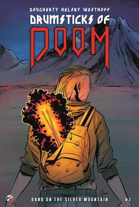 DRUMSTICKS OF DOOM BAND ON THE SILVER MOUNATIN #2 ((OF 3) CVR A LAURA HELSBY) - PREORDER