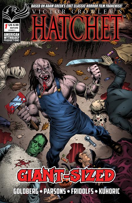 GIANT SIZED HATCHET HALLOWEEN #1 ((ONE SHOT) CVR C RICHARD BONK VAR) - PREORDER