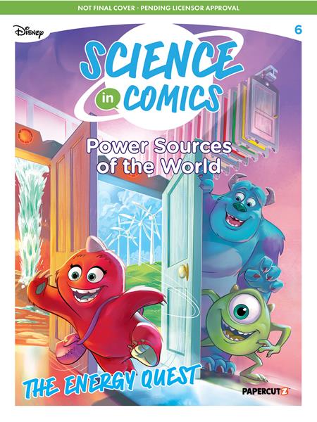 DISNEY SCIENCE IN COMICS TP VOL 06 POWER SOURCES OF THE WORLD - PREORDER