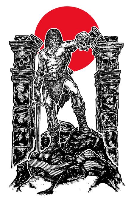CONAN THE BARBARIAN TIDES OF THE TYRANT KING #2 (OF 4) CVR F MICAH ULRICH VIRGIN FOIL VAR (MR) - PREORDER