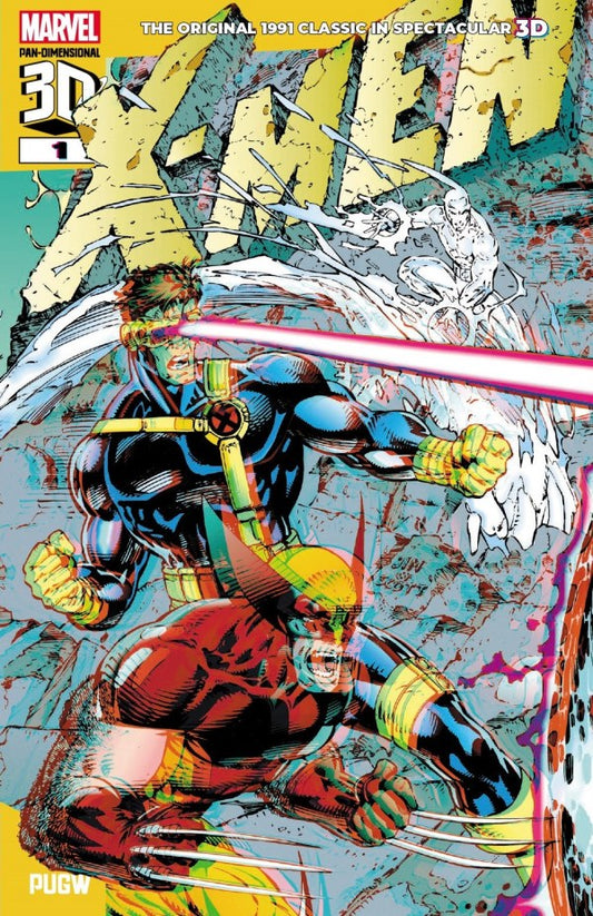 X-Men #1 (Jim Lee Pan Dimensional 3D Gatefold Variant)