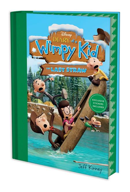 DIARY OF A WIMPY KID ILLUSTRATED NOVEL HC VOL 03 THE LAST STRAW (SPECIAL DISNEY+ COVER COLLECTORS EDITION) (SPECIAL DISNEY+ COVER COLLECTORS EDITION) - PREORDER