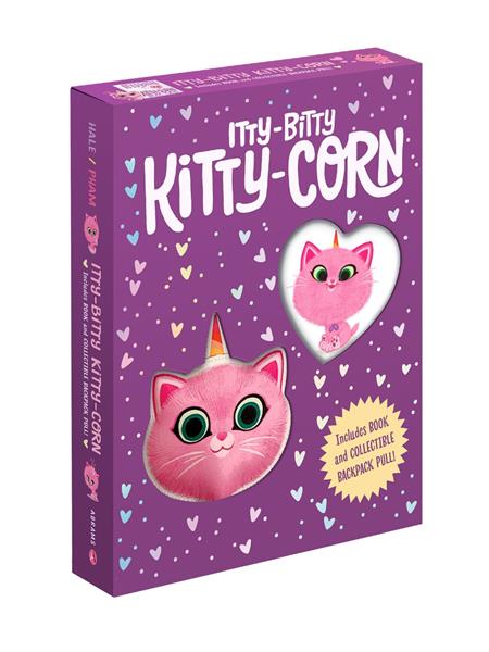 ITTY-BITTY KITTY-CORN GIFT BOX BOOK AND COLLECTIBLE BACKPACK PULL HC - PREORDER