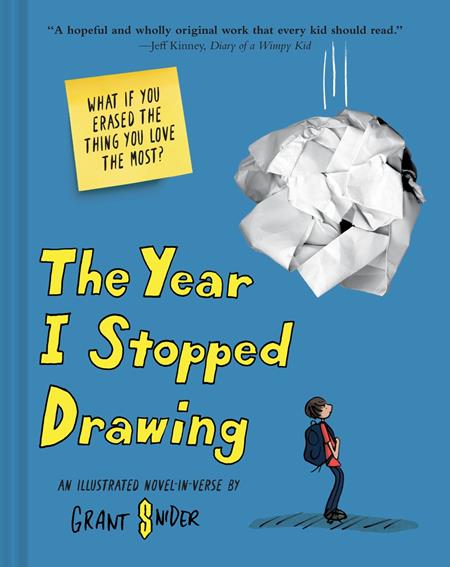 YEAR I STOPPED DRAWING HC AN ILLUSTRATED NOVEL IN VERSE - PREORDER