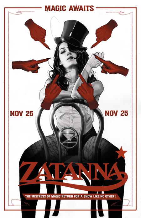 ZATANNA (2026) #8 (CVR B JOSHUA SWAY SWABY CARD STOCK VAR) - PREORDER