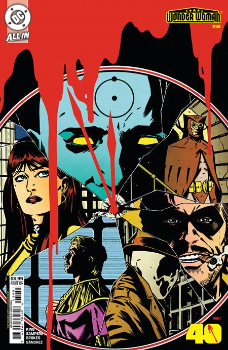 WONDER WOMAN #39 (CVR E JORGE FORNES WATCHMEN 40TH ANNIVERSARY CARD STOCK VAR) - PREORDER